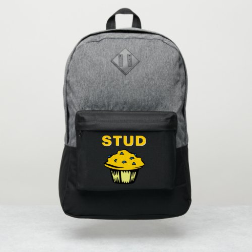 Cute Funny Stud Muffin Port Authority Backpack