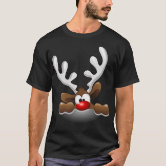 Cute Funny The Red Nosed Reindeer T-Shirt