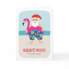 Cute Funny Tropical Beach Santa Pool Float Holiday