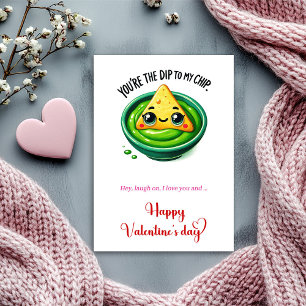 Cute Funny Valentine Card Cartoon Fruits Love