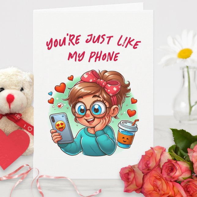 Cute Funny Valentine Card – For Him (Creator Uploaded)