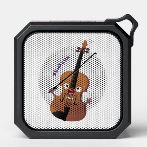 Cute funny violin musical cartoon character bluetooth speaker