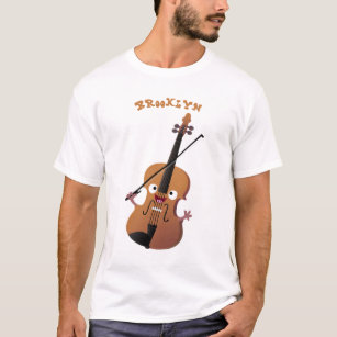 Kids Funny CHEESY AF Violin Mice Violinist Band Unisex Novelty Music T-Shirt 