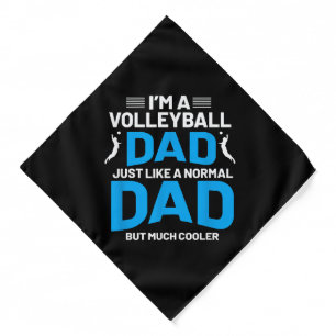 Cute Funny Volleyball Gift For Dads and Men Bandana