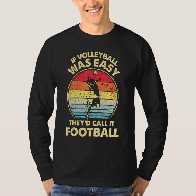 Cute Funny Volleyball S For Teen Girls And Women T-Shirt (Front)