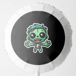 Cute, funny zombie balloon