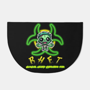 Cute, funny zombie doormat