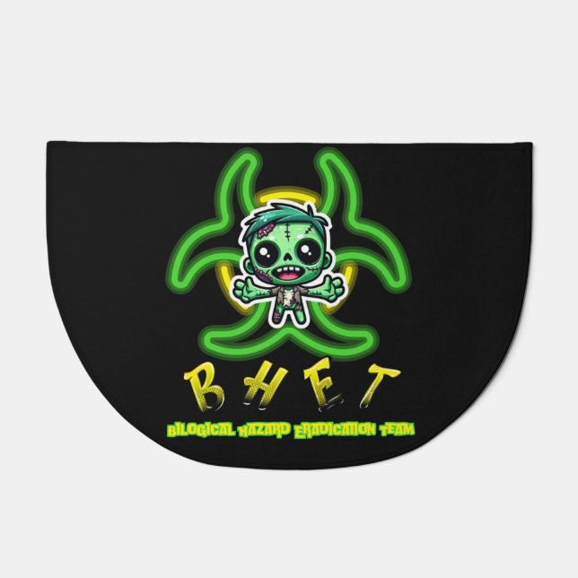 Cute, funny zombie doormat (Front)