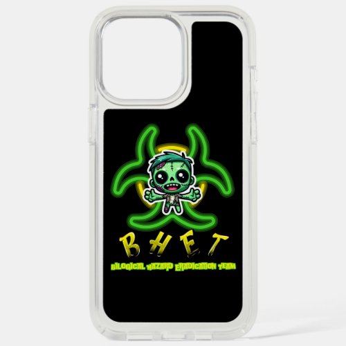 Cute funny zombie iPhone 15 pro max case