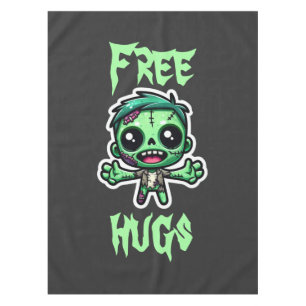 Cute, funny zombie tablecloth