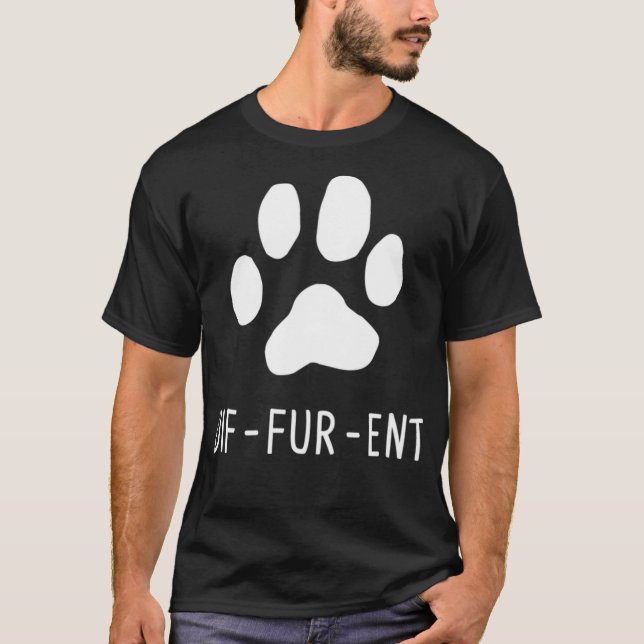 Cute Furry Anthropomorphism, Anthro, & Funny Furry T-Shirt (Front)
