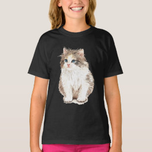 Cute Furry Cat T-Shirt