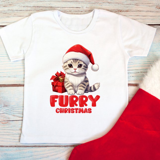 Cute Furry Christmas  Baby T-Shirt (Creator Uploaded)