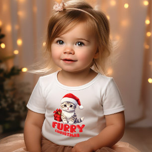 Cute Furry Christmas Toddler T-shirt
