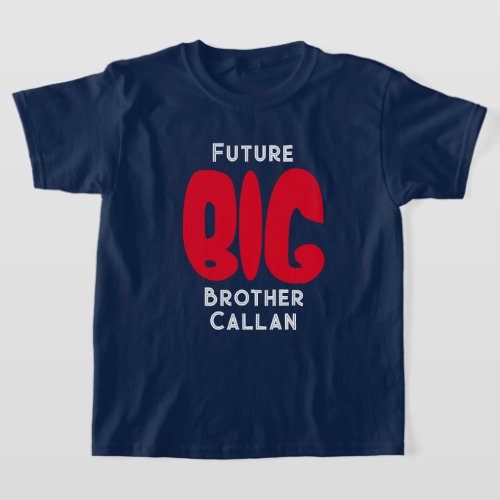 Cute Future BIG Brother T_Shirt