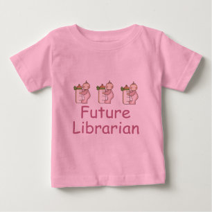 Cute Future Librarian Baby T-shirt