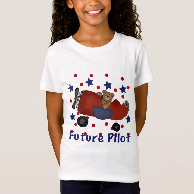 Cute Future Pilot T-Shirt (Front)