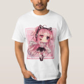 Cute Gacha Girl Foxy Chan Cool Design Trendy T-shirt Tee Gacha