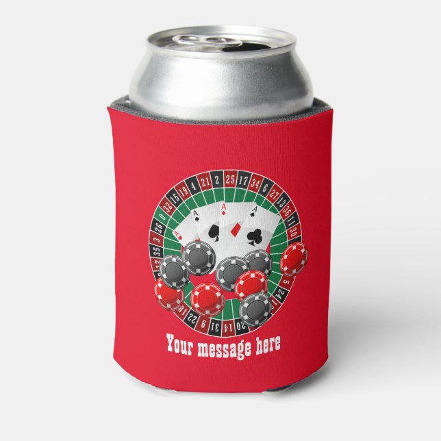 Cute gambling add message casino lovers can cooler (Can Back)