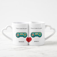Cute Gamer Couple Geek Love Funny Valentine's Day