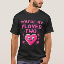 Cute Gamer Love Tee for Couples & BFFs