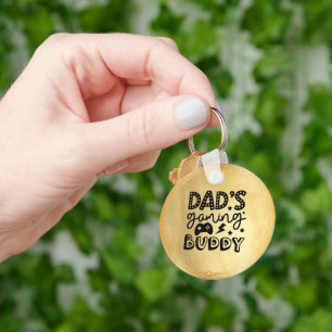 Cute Gaming Fathers Day Gifts For Dad Gift Keychain