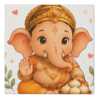 Cute Ganesha with Modak Ganesh Chaturthi