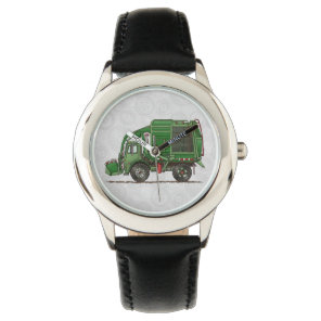 Cute Garbage Truck Trash Truck Watch