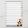 Cute Garden Gnome Personalized Stationery