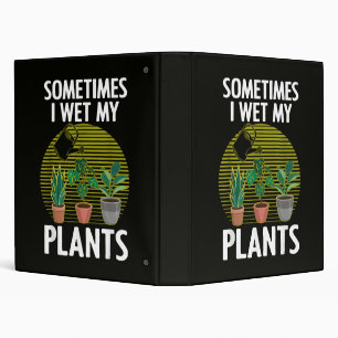 Cute Gardening For Men Women Plants Gardener Plant 3 Ring Binder