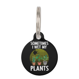 Cute Gardening For Men Women Plants Gardener Plant Pet ID Tag