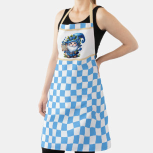Cute gardening gnome lovers apron