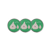 Cute garlic cartoon vegetable illustration