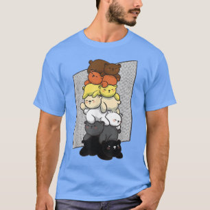 Cute Gay Bear Pride Flag Colors for Gay Bear Cubs T-Shirt