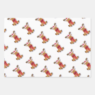 Cute Gazelle Wrapping Paper Sheets