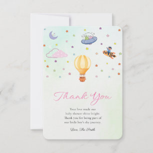Cute Gender Neutral Baby Shower Thank You Card
