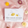 Cute Gender Neutral Mommy To Bee Baby Shower Invitation