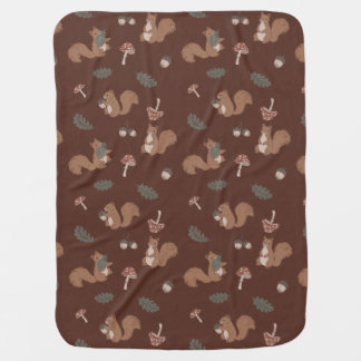 Cute Gender Neutral Woodland Baby Blanket