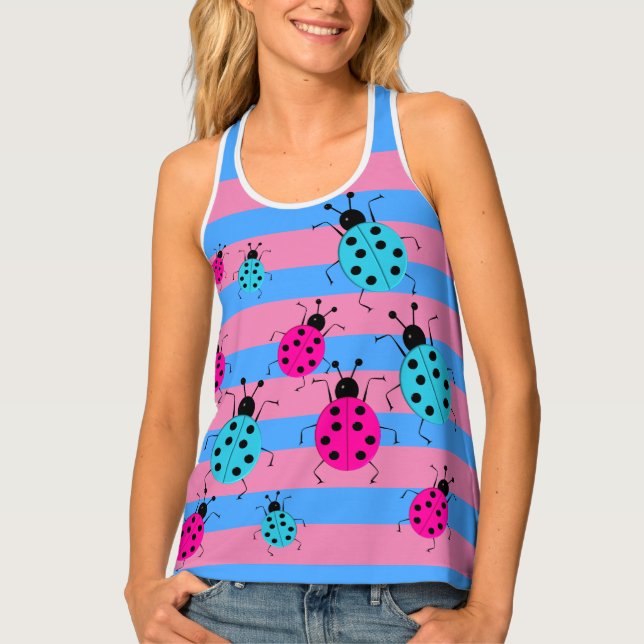 Cute Gender Reveal Ideas,  Tank Top (Front)