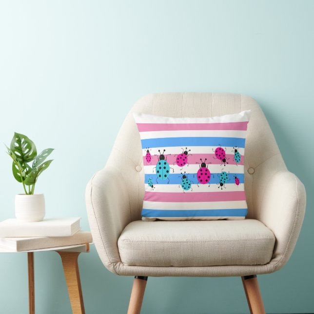 Cute Gender Reveal Ideas,  Throw Pillow (Chair)