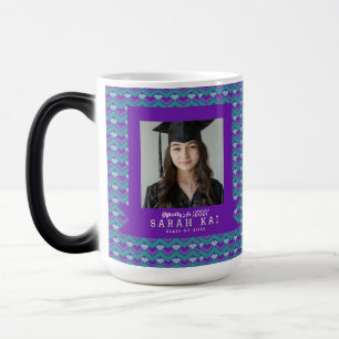 Cute Geometric Print Wife Graduation Gift Color Morph Mug