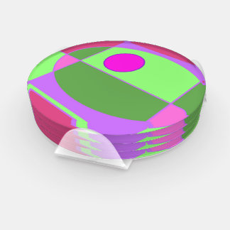 Cute Geometric Sherell Coaster Set