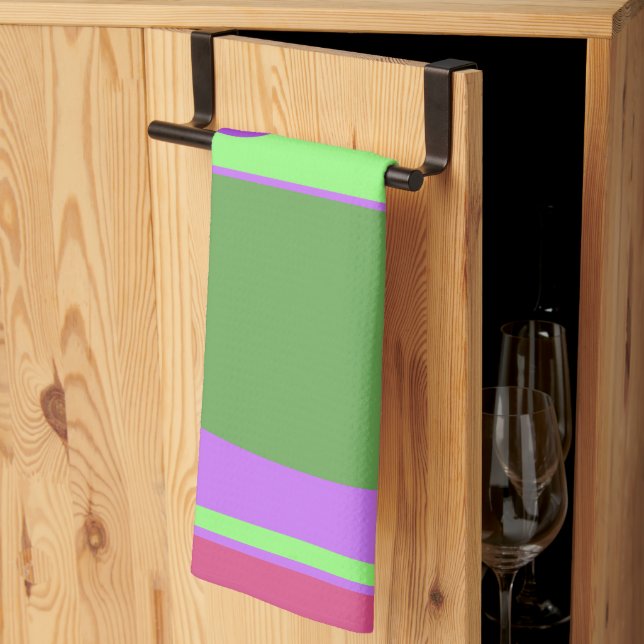 Cute Geometric Sherell Kitchen Towel (Thirds Fold)