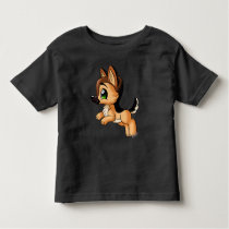 Cute German Shepherd Dog Art Toddler Hoodie Outfit Cute German Shepherd Dog Art Toddler Hoodie Outfit
