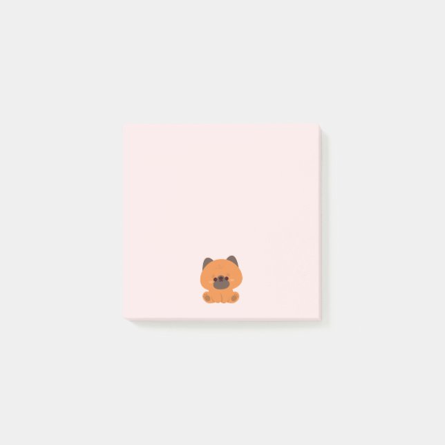Cute German Shepherd Post-it Notes (Front)