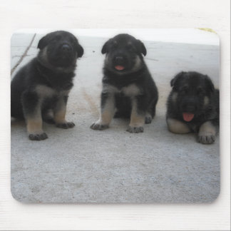 Cute German Shepherd Puppy Mouse Pad