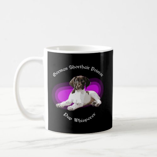 Cute German Shorthair Pointer Baby Puppy Whisperer Coffee Mug