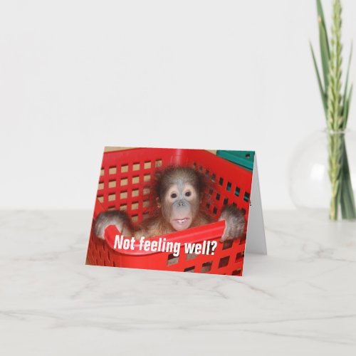 Cute Get Well Card