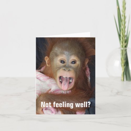 Cute Get Well Card