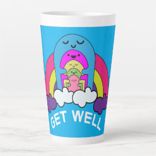 Cute Get Well   Cute Hugs   Children   Sweet Throw Latte Mug